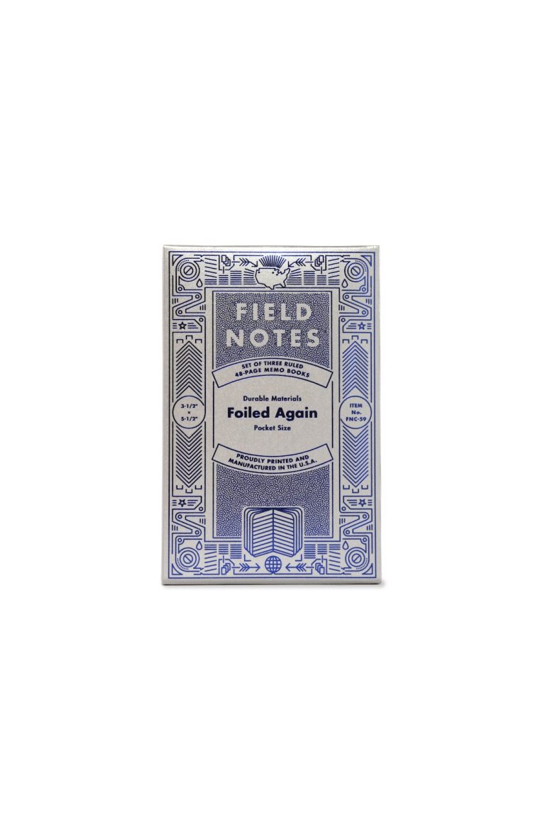 Field Notes’ latest limited edition: Foiled Again