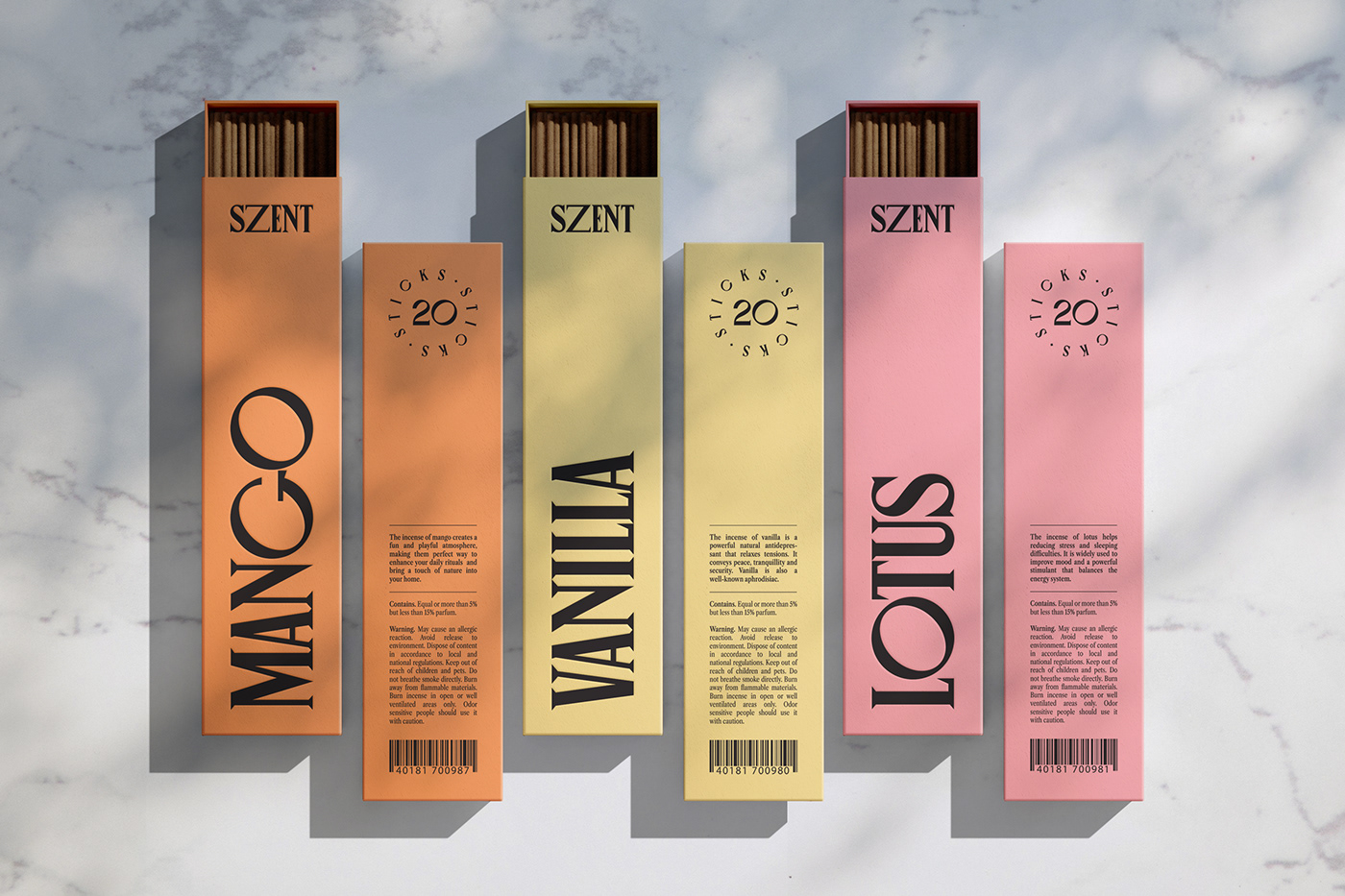 branding brand identity visual identity Packaging packaging design Aroma Harmony Logotype Incense package perfume